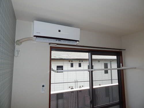 その他設備　エアコン　物干し