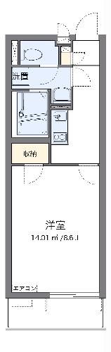 クレイノ未来の間取り