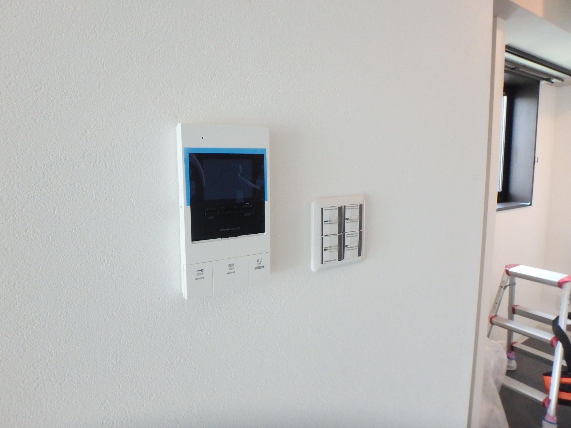 セキュリティ　録画機能付きのTVモニターホンです