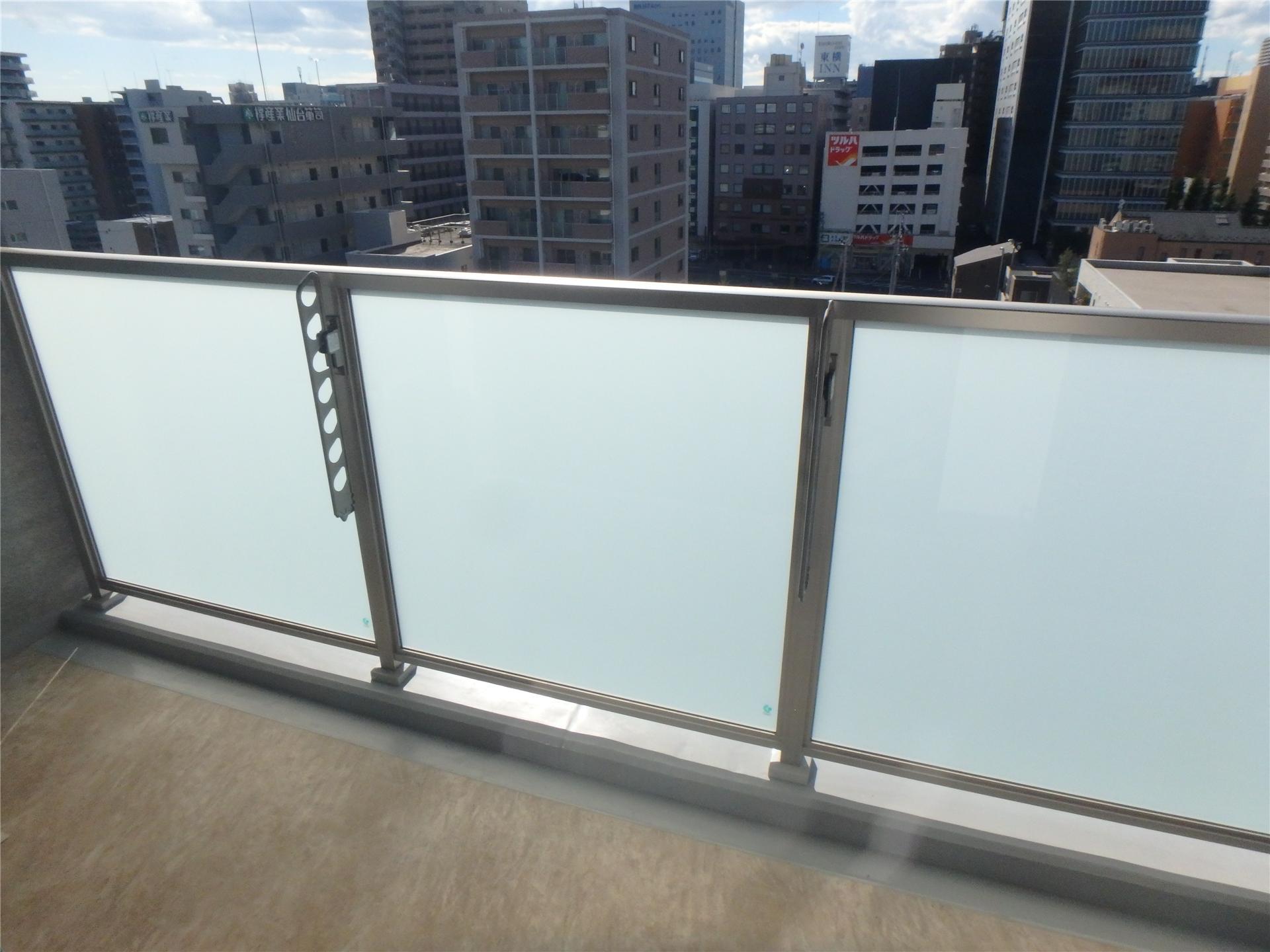 バルコニー　南向きのバルコニーです