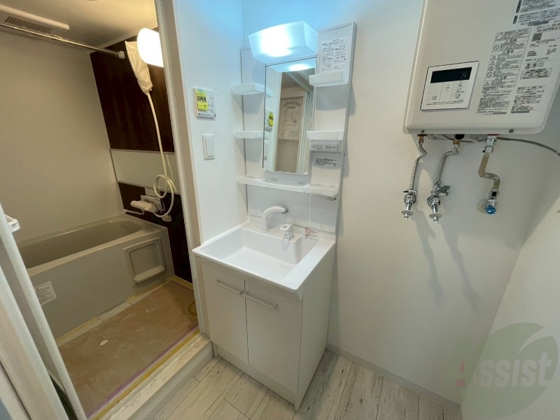 洗面設備　シャンプードレッサーで身支度もラクラクです！