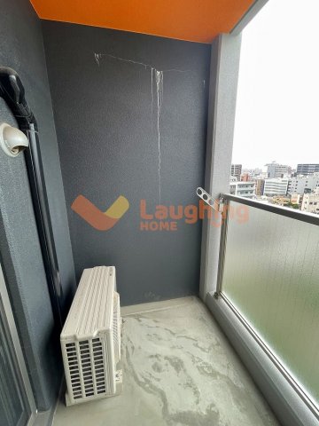 バルコニー　落ち着いた時間を過ごせるバルコニーです