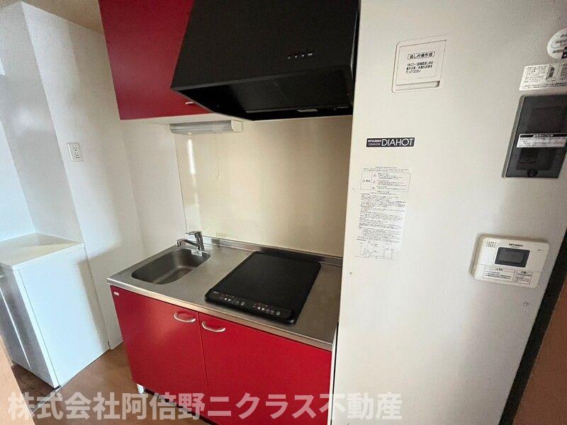 キッチン　内装は別部屋の参考写真です。