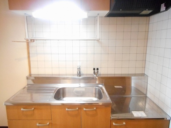 キッチン　ガスコンロ設置可！