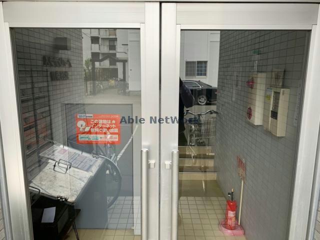 エントランス　エントランス部分