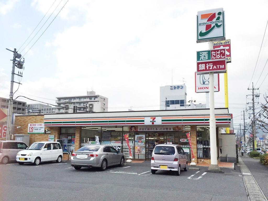 コンビニ　セブンイレブン下関一の宮店（コンビニ）まで672m