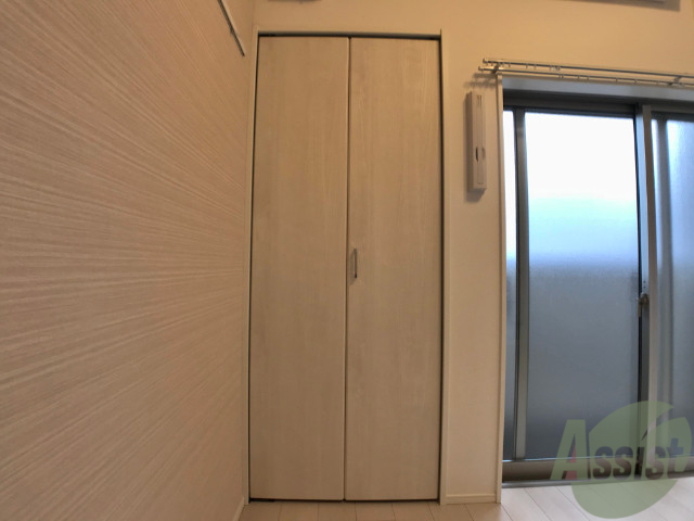 収納　収納スペースがあるので、荷物が多い方でも安心。