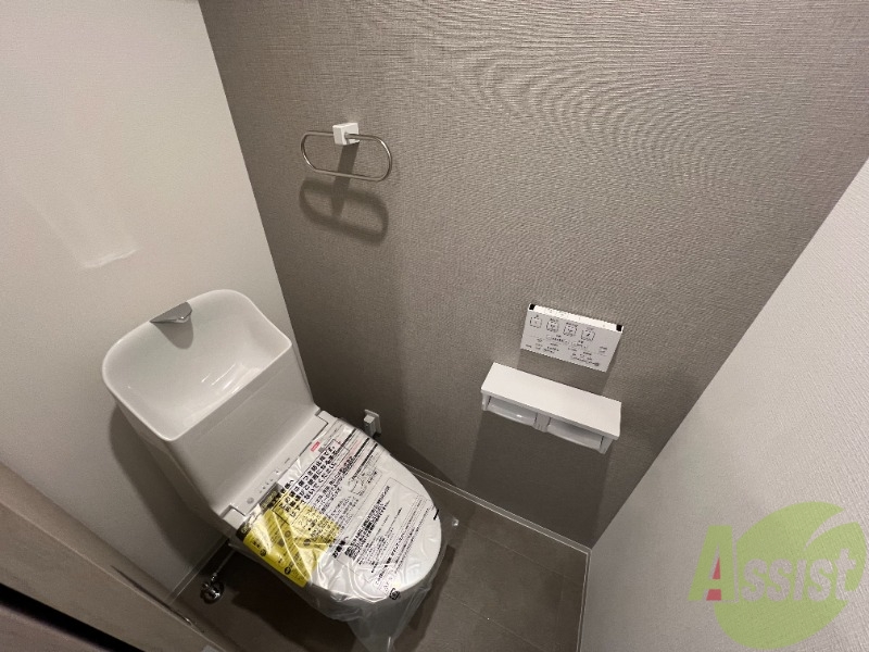 トイレ　ウォシュレット機能付きトイレは嬉しいですね。