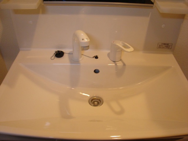 洗面設備　同物件別号室のものです。