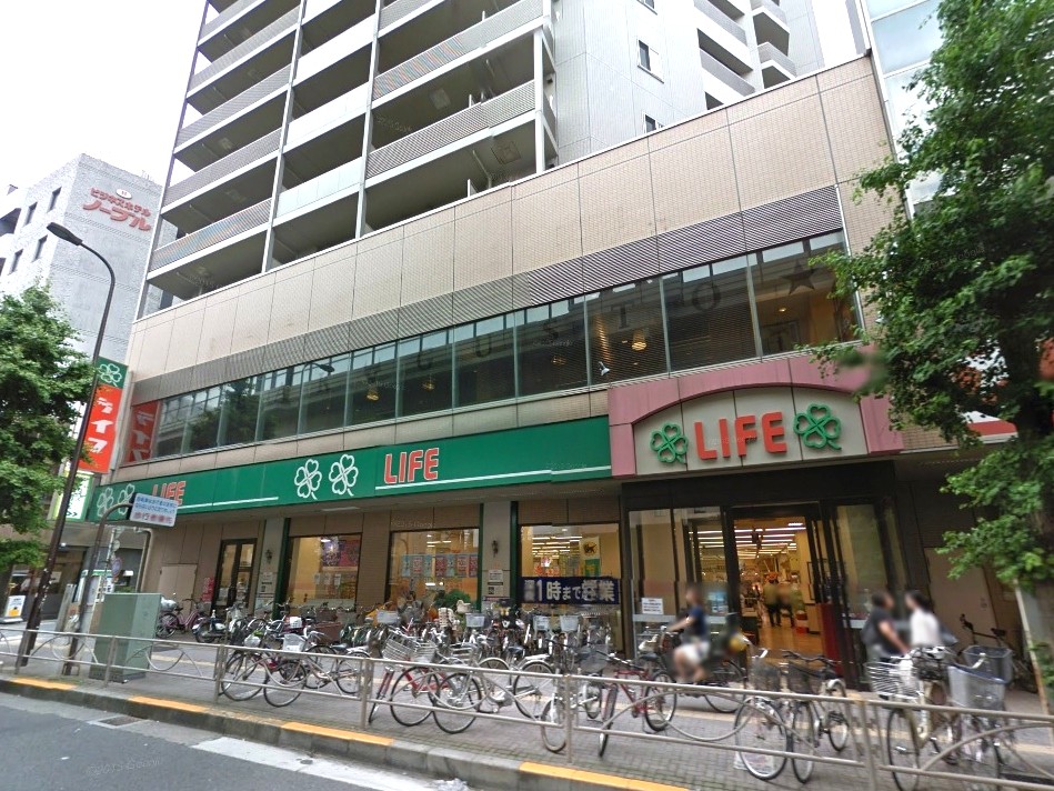 スーパー　ライフ 幡ヶ谷店　【営業時間　9：30～25：00】（スーパー）まで229m
