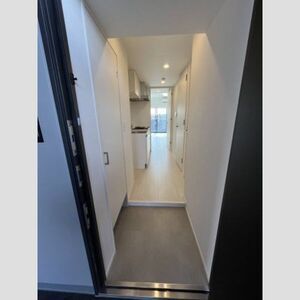 玄関　収納もある玄関です