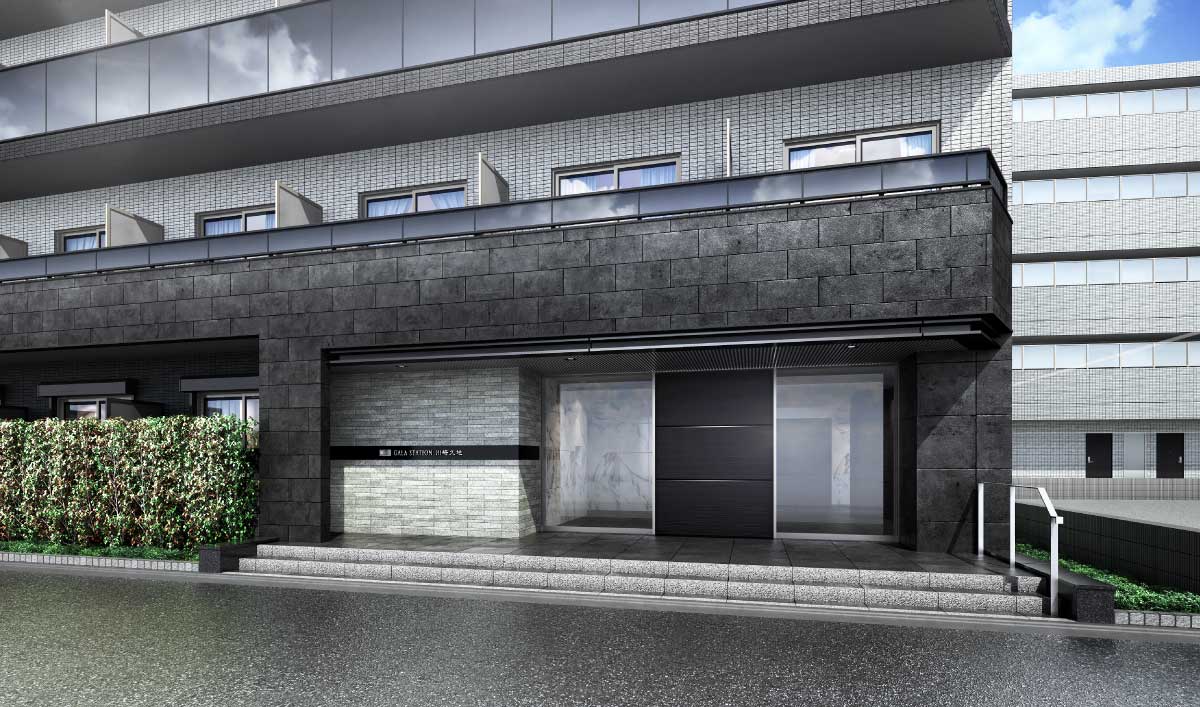 エントランス　建物の内部です