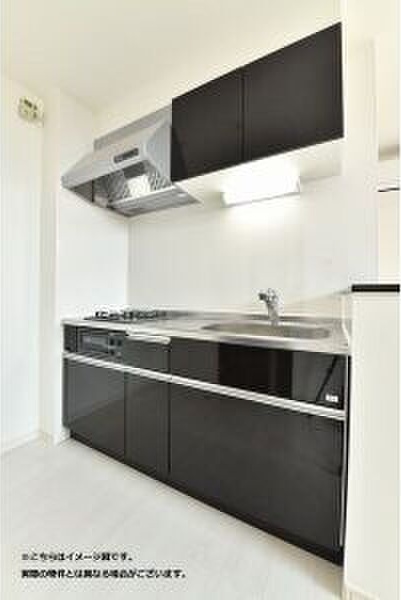 キッチン　同一施工