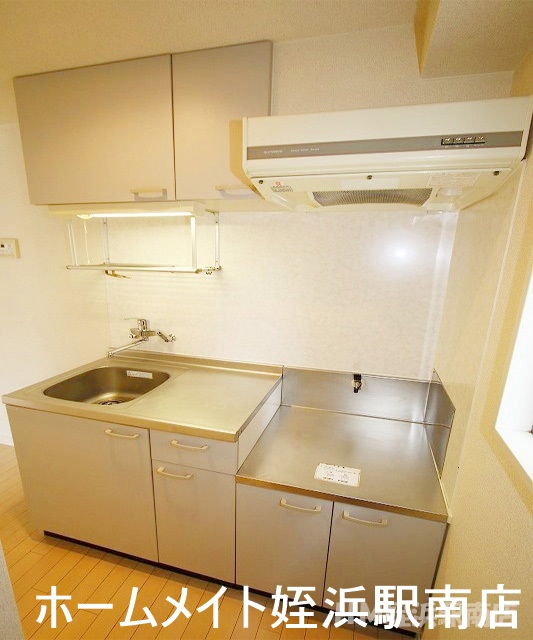 キッチン　★二口コンロ持ち込み可能です★参考写真