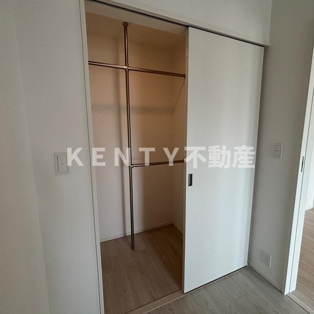 収納　十分な収納スペースがあります