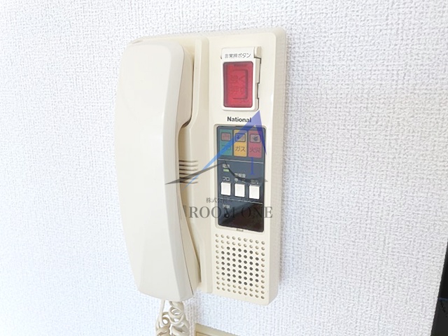 セキュリティ　インターホンです。