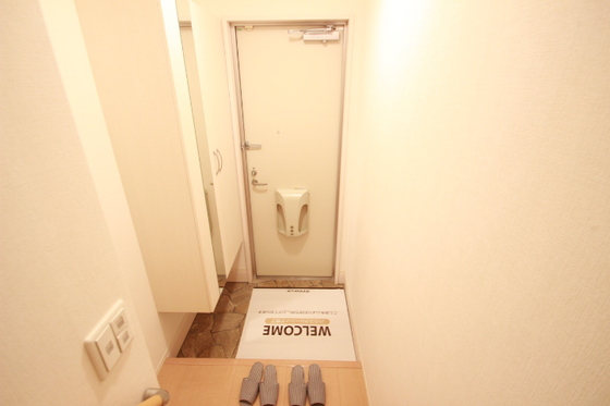 玄関　※別号室の写真です。