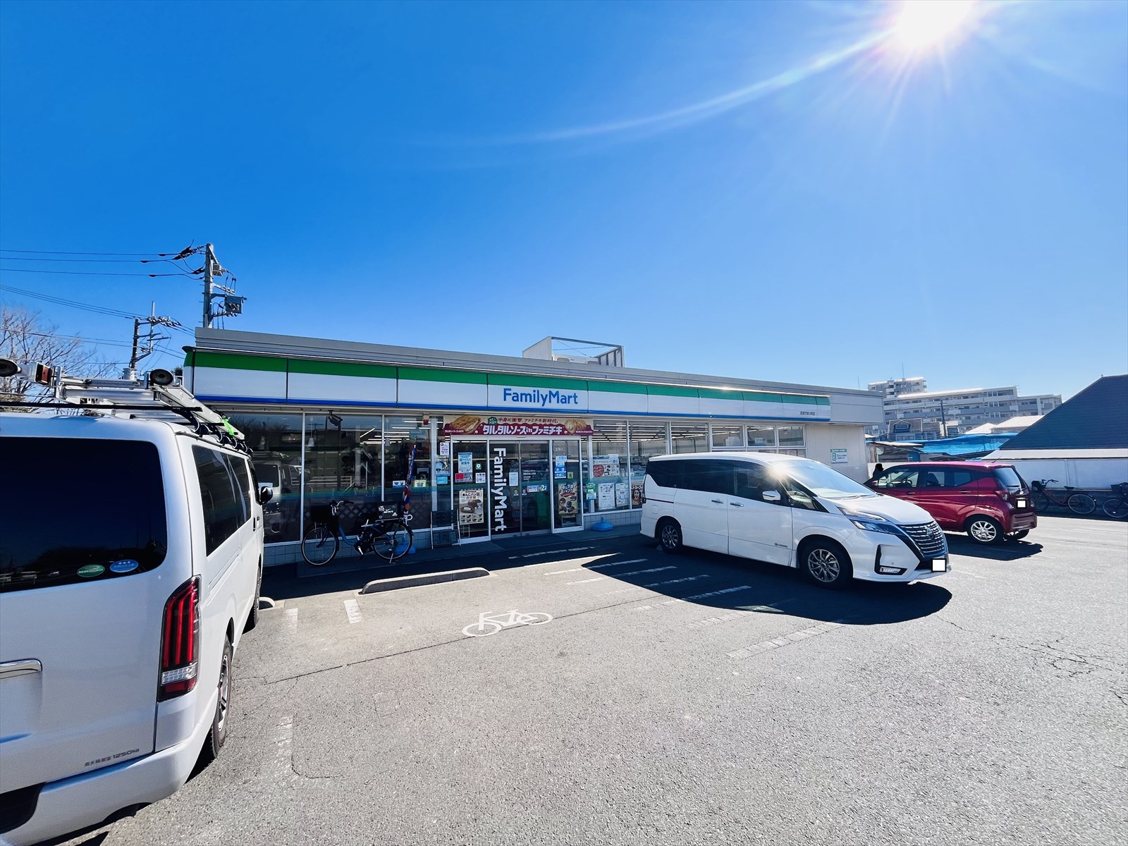 コンビニ　ファミリーマート西東京富士町店（コンビニ）まで443m