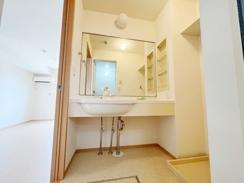 洗面設備　図面と現状に相違がある場合には現状を優先