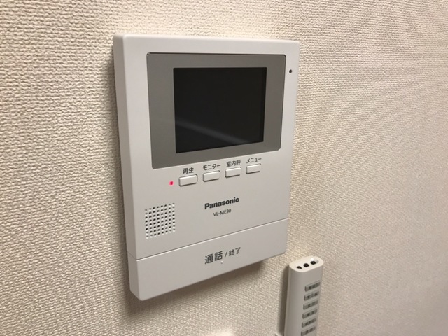 セキュリティ　安心のＴＶモニター付きインターホン