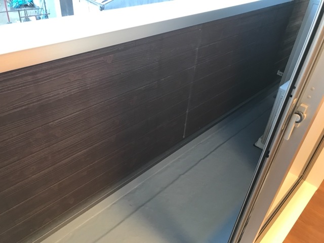 バルコニー　南向きで日当り良好