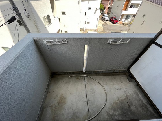 バルコニー　※別部屋の写真です