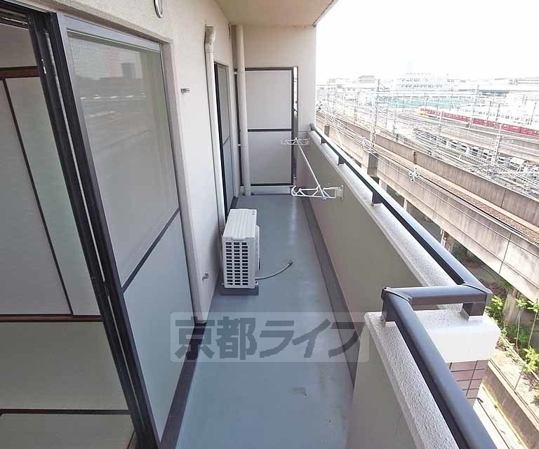 バルコニー　広いバルコニーです。