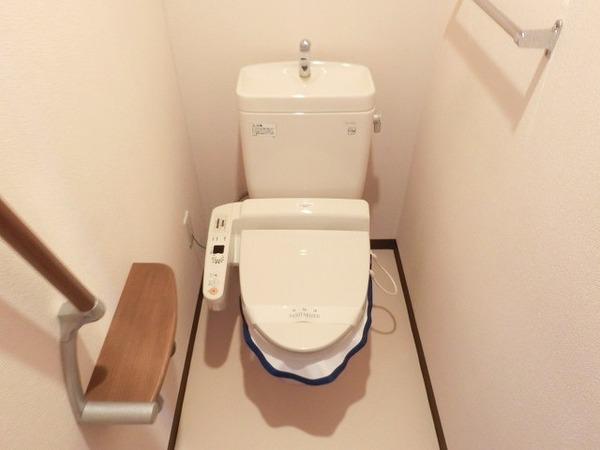 トイレ　ウォシュレット！
