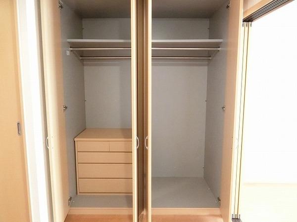収納　クローゼット！