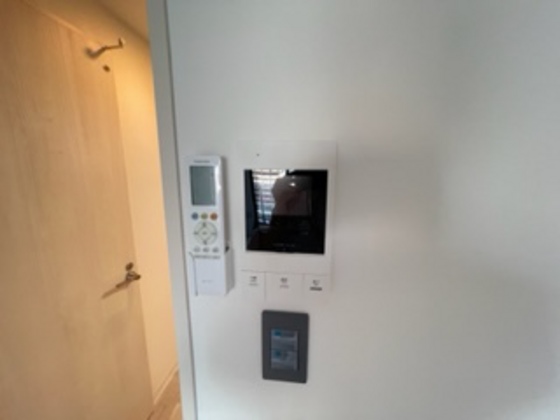 セキュリティ　※別部屋の写真です