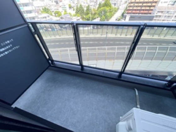 バルコニー　※別部屋の写真です