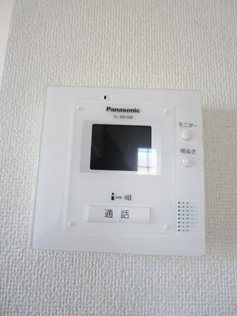 セキュリティ　モニター付のインターホンです。