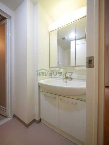 洗面設備　別間取り　参考写真