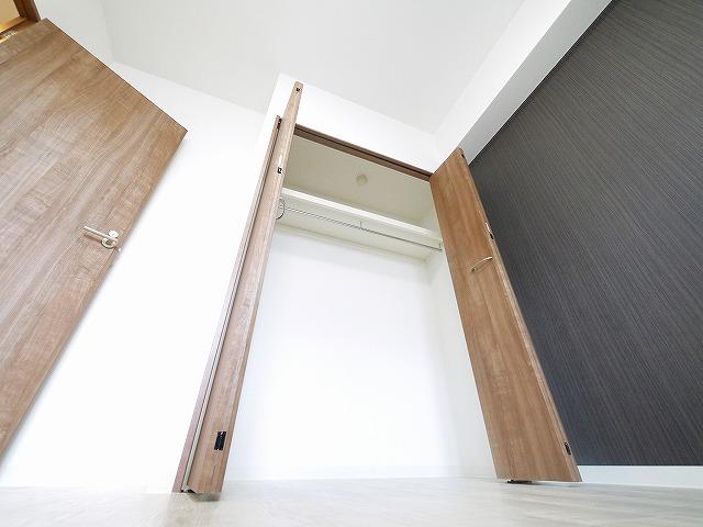 収納　十分な収納スペースがあります