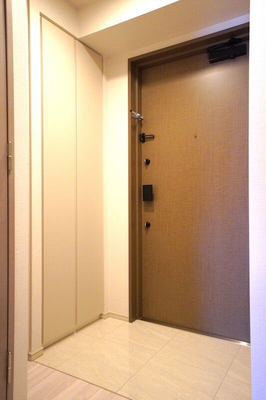 玄関　シンプルで使いやすい玄関です