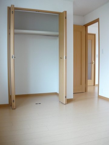 収納　たっぷりとした収納スペースです