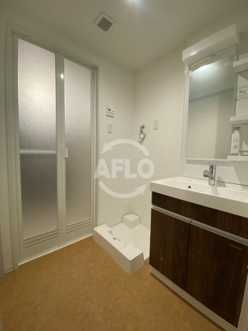 洗面設備　ALZA北浜　洗面所