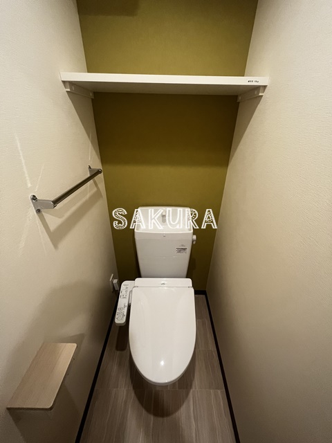 トイレ　嬉しい温水洗浄便座♪