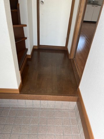 玄関　シンプルで使いやすい玄関です