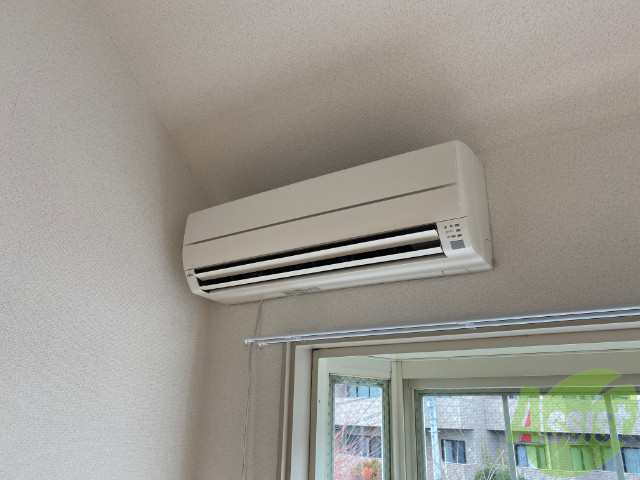 その他設備　エアコンが付いているので入居のその日から快適ですね