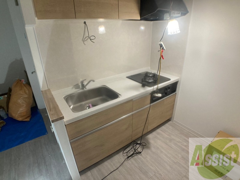 キッチン　キッチンはスペースも広々していて使いやすそうですよ！