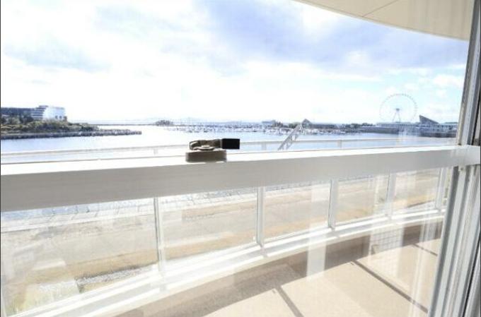 眺望　バスルームからの眺望