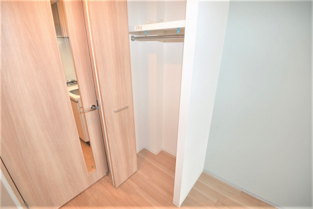 収納　大きなスペースがあり、収納には困りません