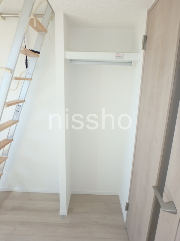 収納　オープンクローゼット♪　※建築中写真