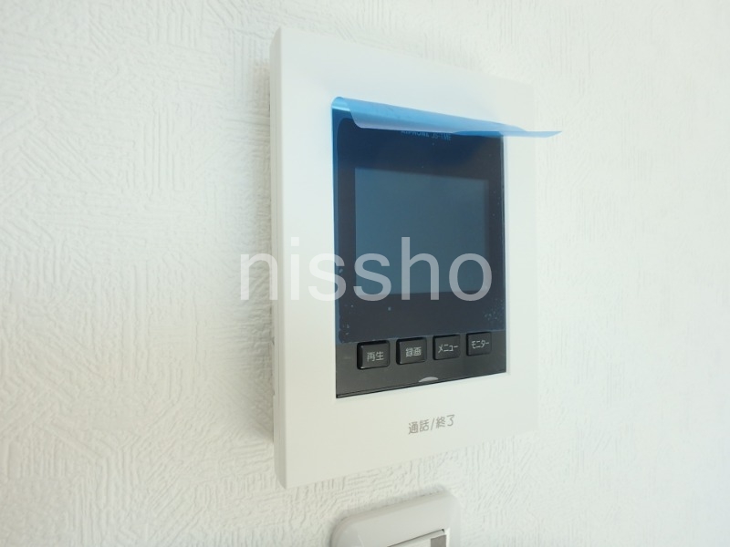 セキュリティ　TVモニター付インターフォン　※別号室写真