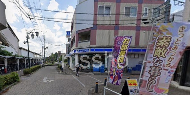 コンビニ　ローソン府中本町駅前店（コンビニ）まで709m