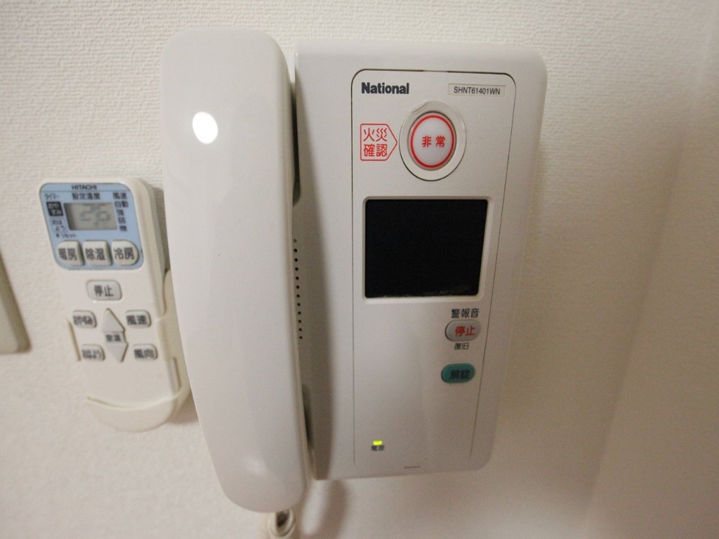 セキュリティ　インターホン完備