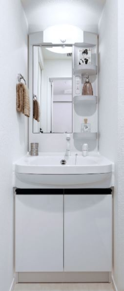 洗面設備　忙しい朝には欠かせない洗面所です※同シリーズの写真です