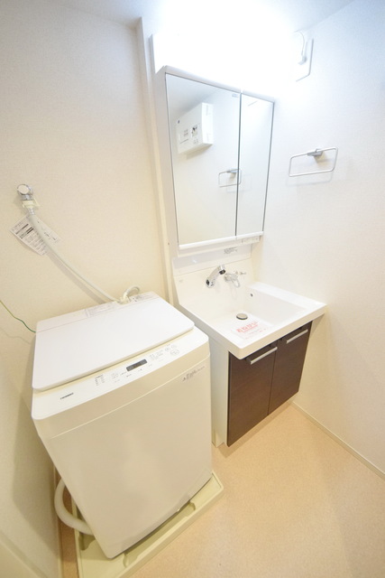 洗面設備　～身支度らくちん～