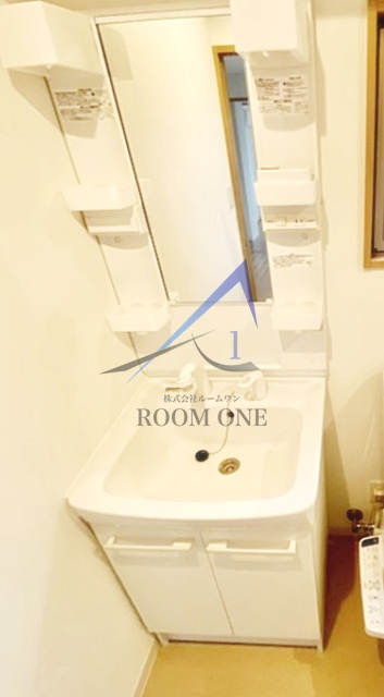 洗面設備　洗面台です。